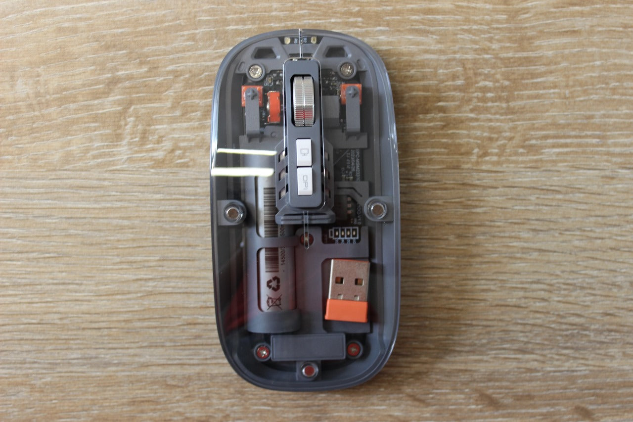 Mouse Traslucido Plano