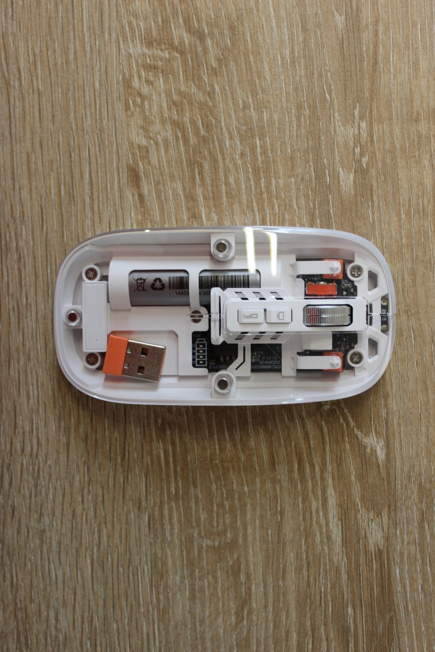 Mouse Traslucido Plano