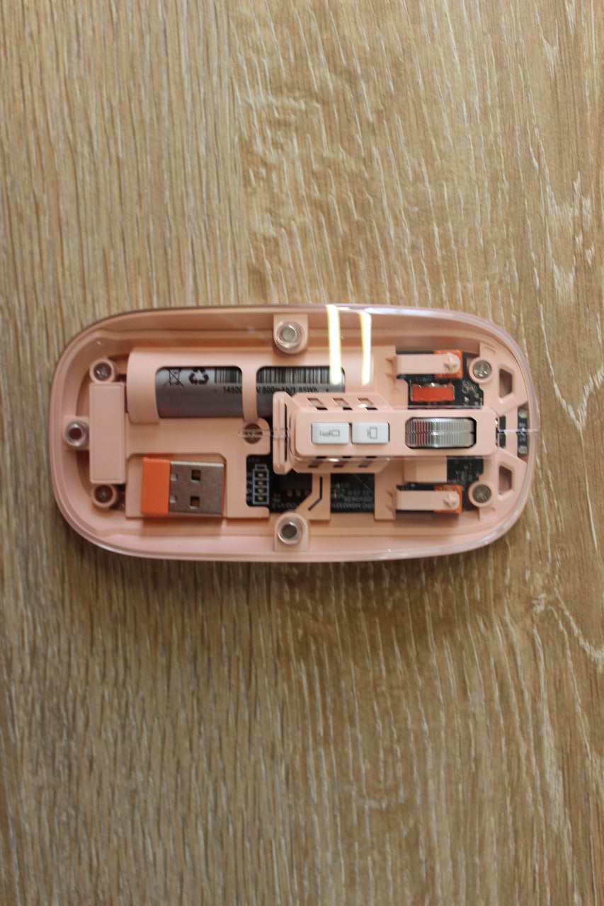 Mouse Traslucido Plano