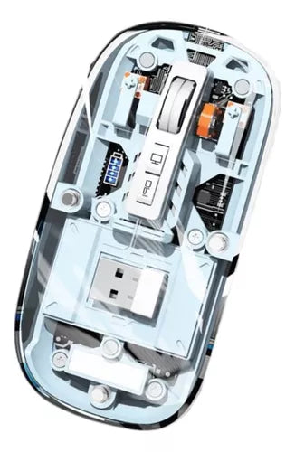 Mouse Traslucido Plano