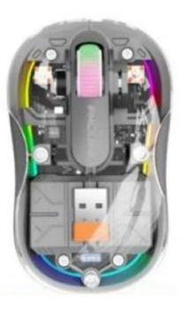 Mouse Transparente 10 Metros De Alcance