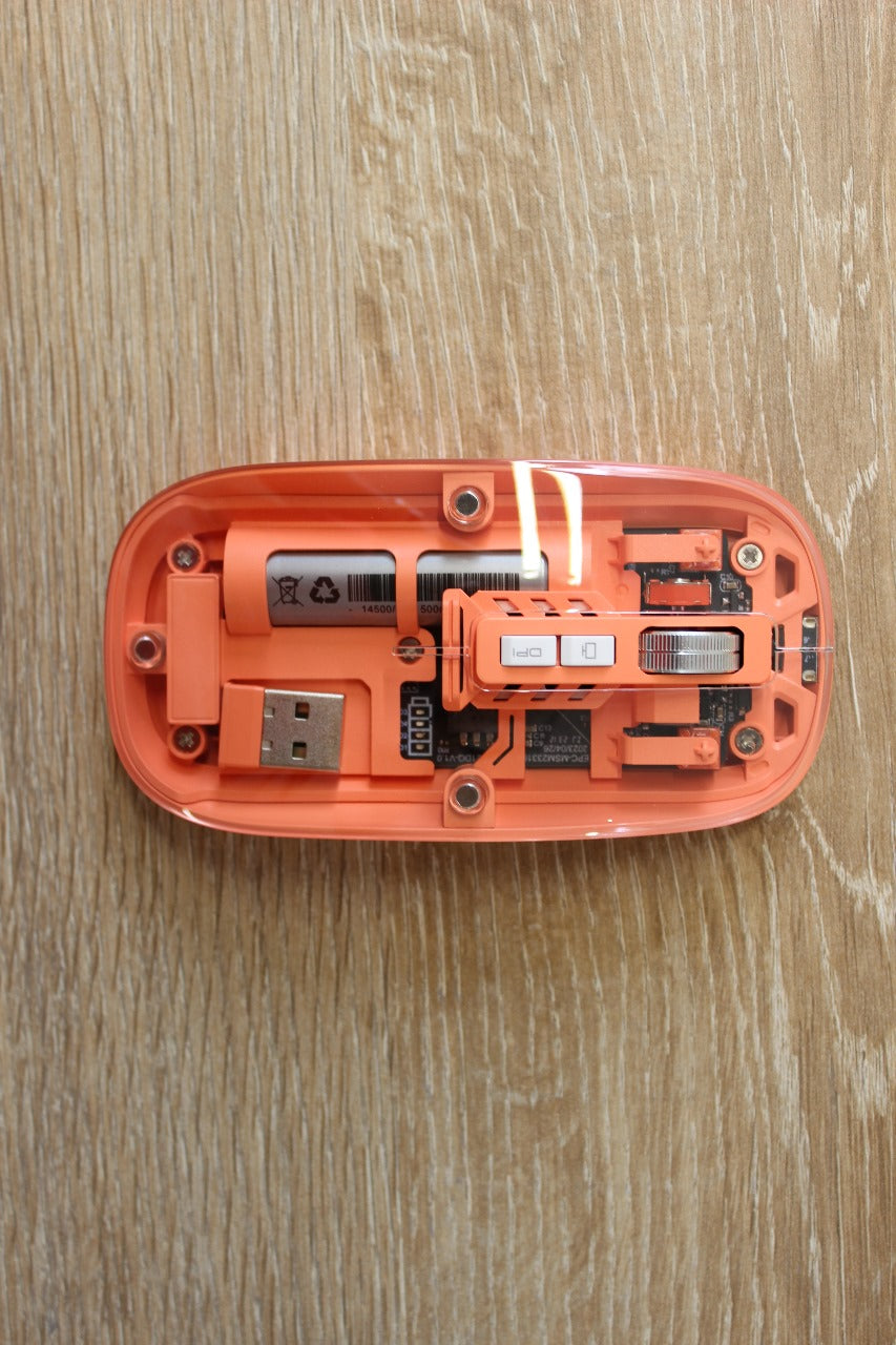 Mouse Traslucido Plano