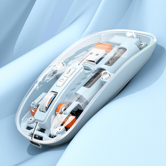 Mouse Traslucido Plano